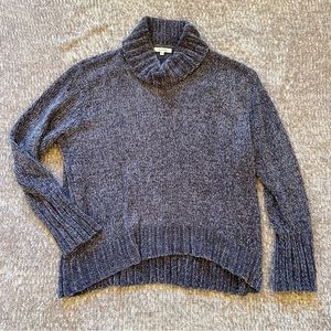 Pleione Grey Chenille Pullover Sweater